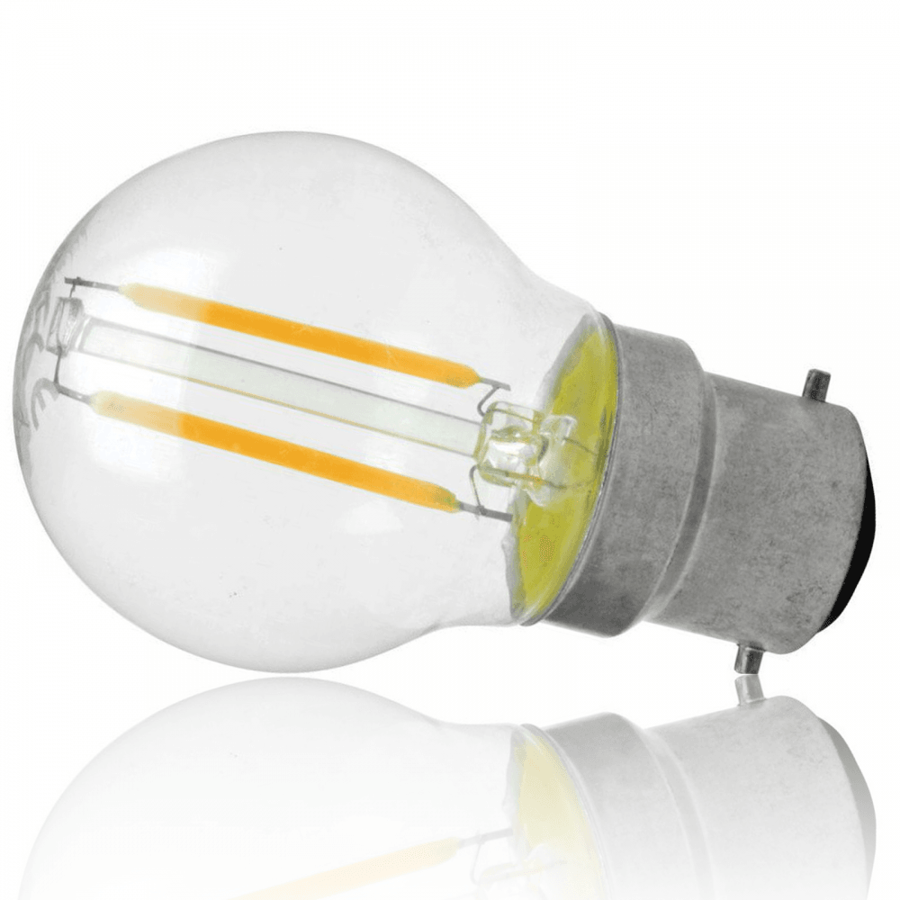 Lyyt 2w LED Energy Saving B22 Golf Ball Lamp box of 10