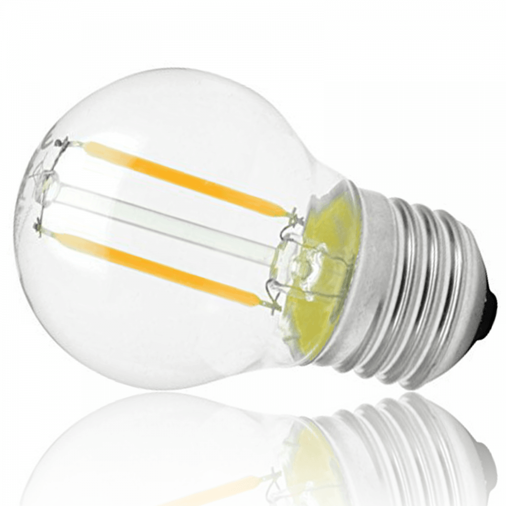 Lyyt 2w LED Energy Saving E27 Golf Ball Lamp Box of 10