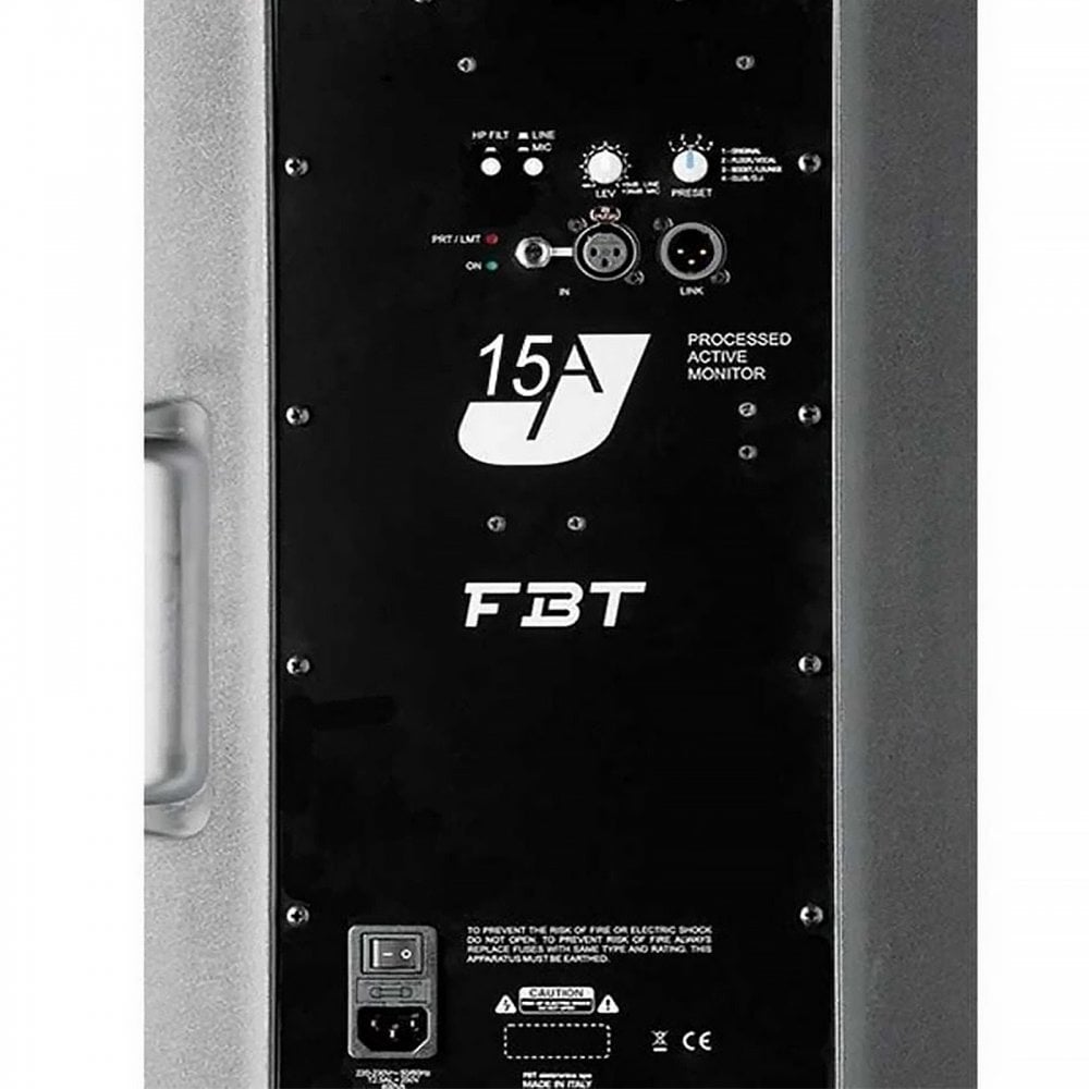 J15A 15" Amplified Active Speaker 2-Way 450W RMS