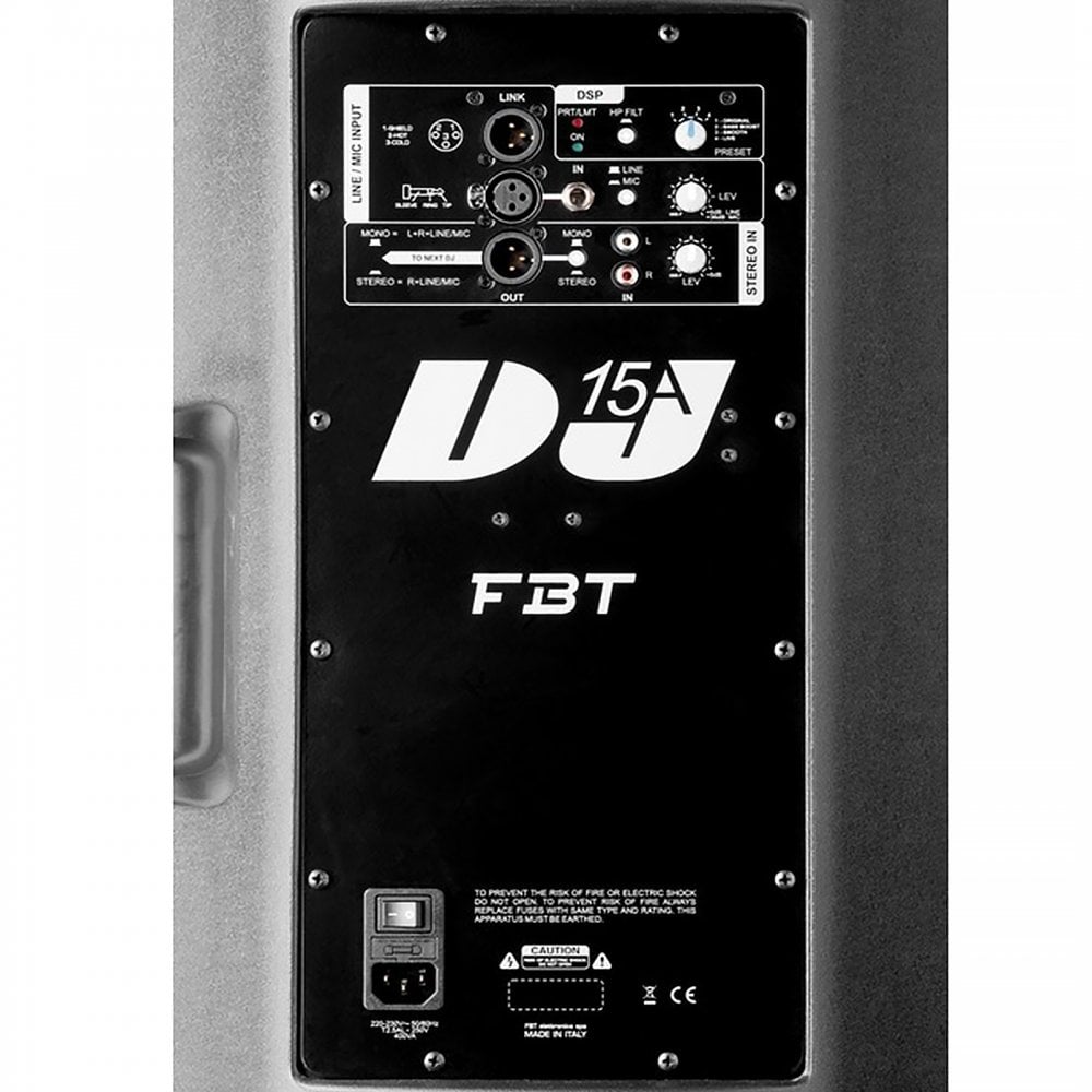 DJ15A 15" Amplified Active Speaker 2-Way 450W RMS
