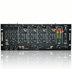 4 Channel USB 14 Input 19" Rack DJ Mixer 3 Mic Channels