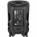 15" Busker PA with VHF Mics & Media Player
