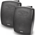 Pair of 160w Full Range Outdoor Speakers 8"