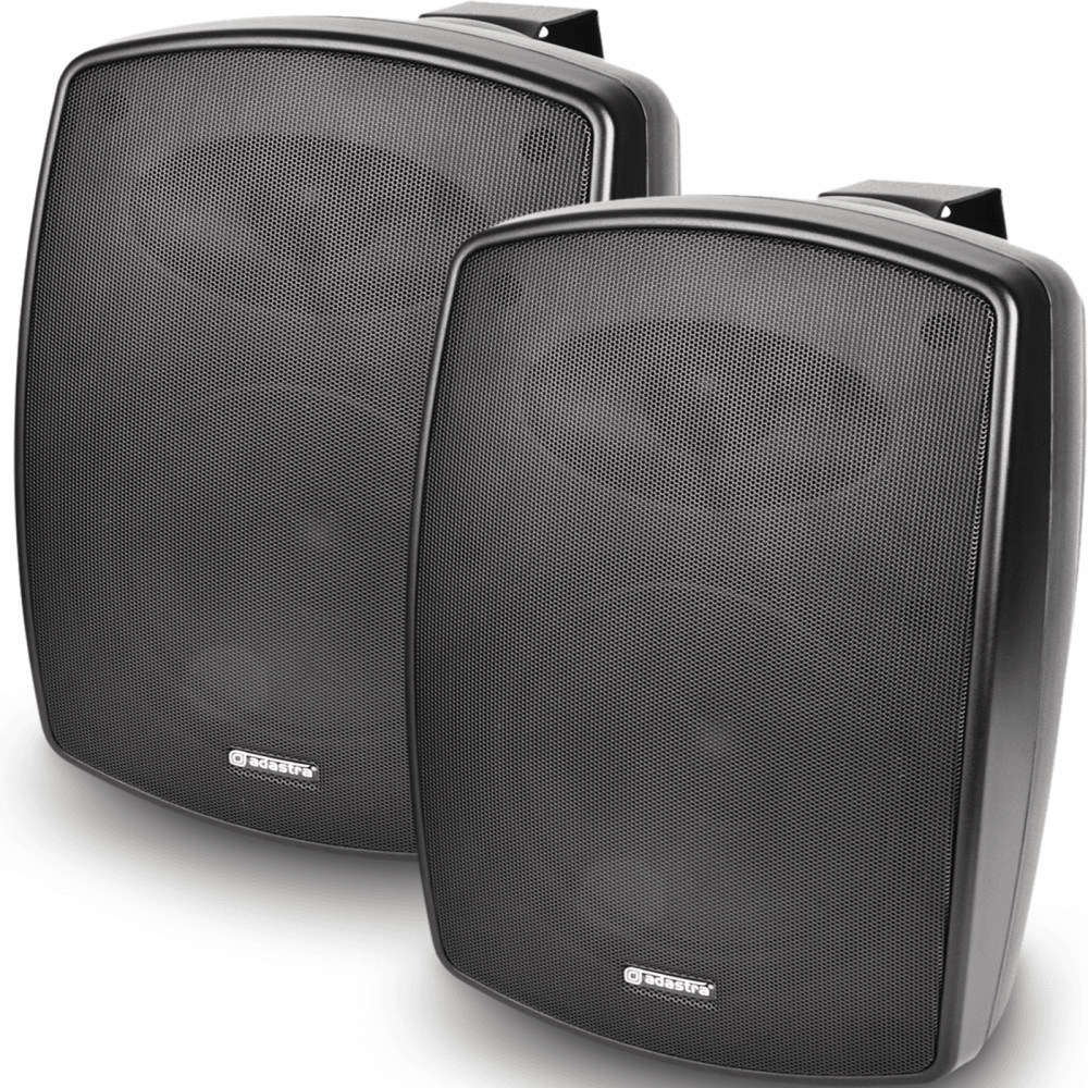Pair of 160w Full Range Outdoor Speakers 8"