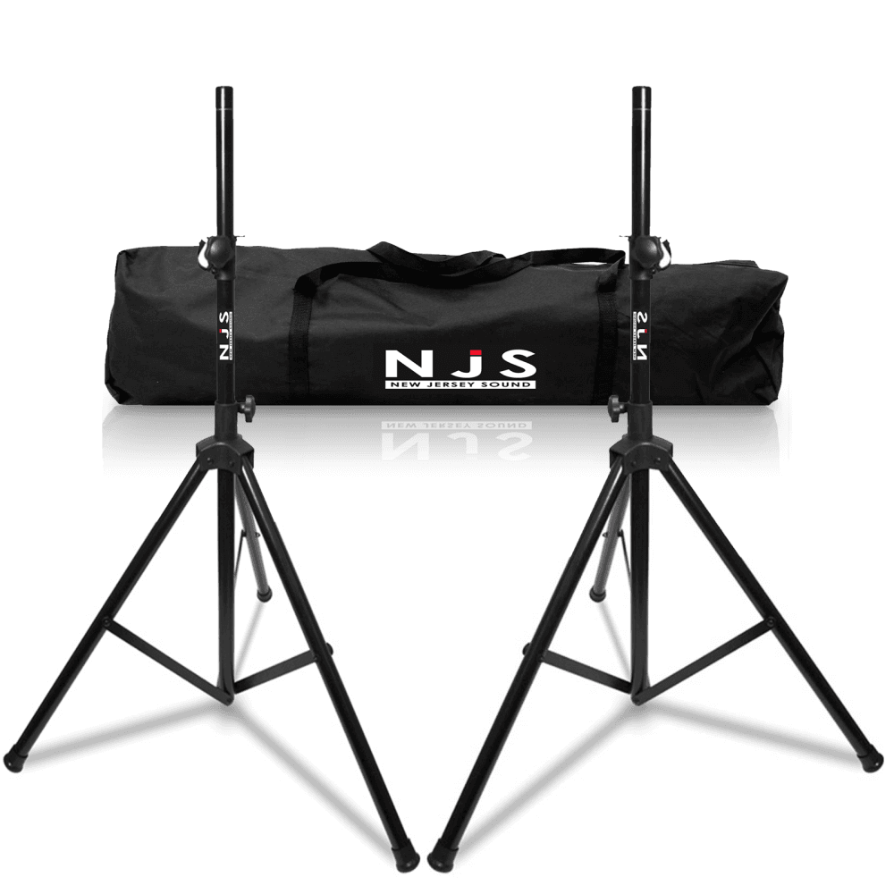 Speaker Stand Set including Transport Storage Case