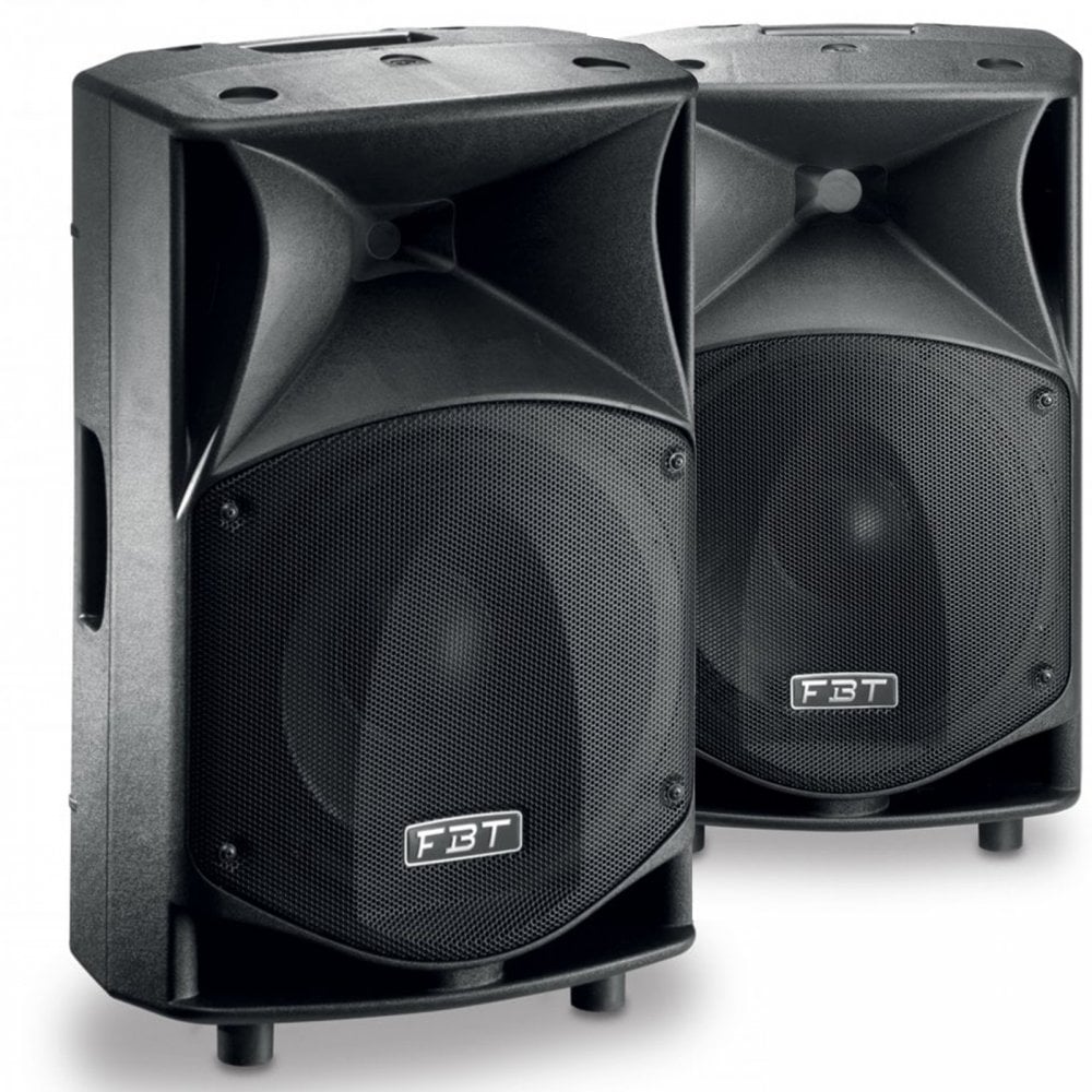 2 x JMAXX 14 Active 900w Speaker inc Stands & Case