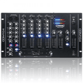 4 Channel USB 17 Input 19" Rack DJ Mixer 4 Mic Channels
