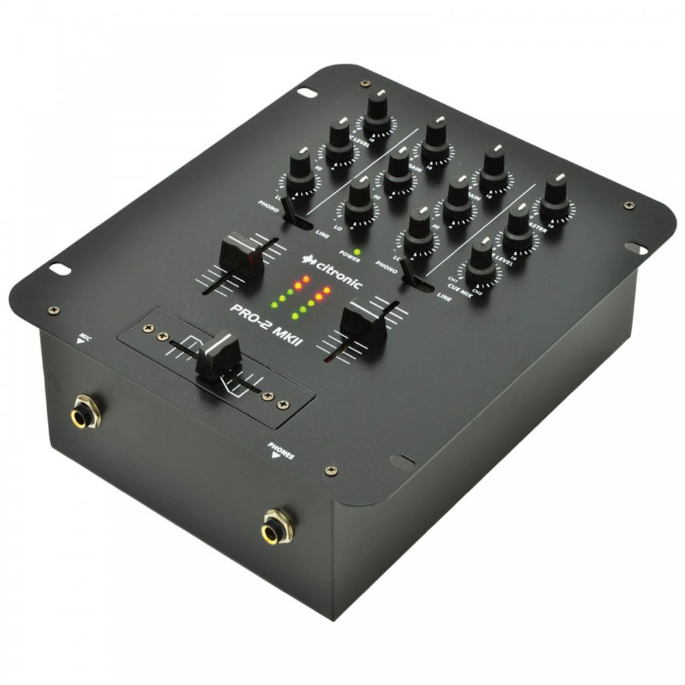 PRO2 MKII Compact Scratch Mixer with Channel EQ's