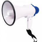 15W Loud Hailer Folding Pistol Grip Megaphone with Siren