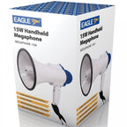 15W Loud Hailer Folding Pistol Grip Megaphone with Siren