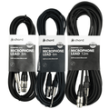3m to 12m Audio Signal Microphone Leads