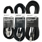 3m to 12m Audio Signal Microphone Leads