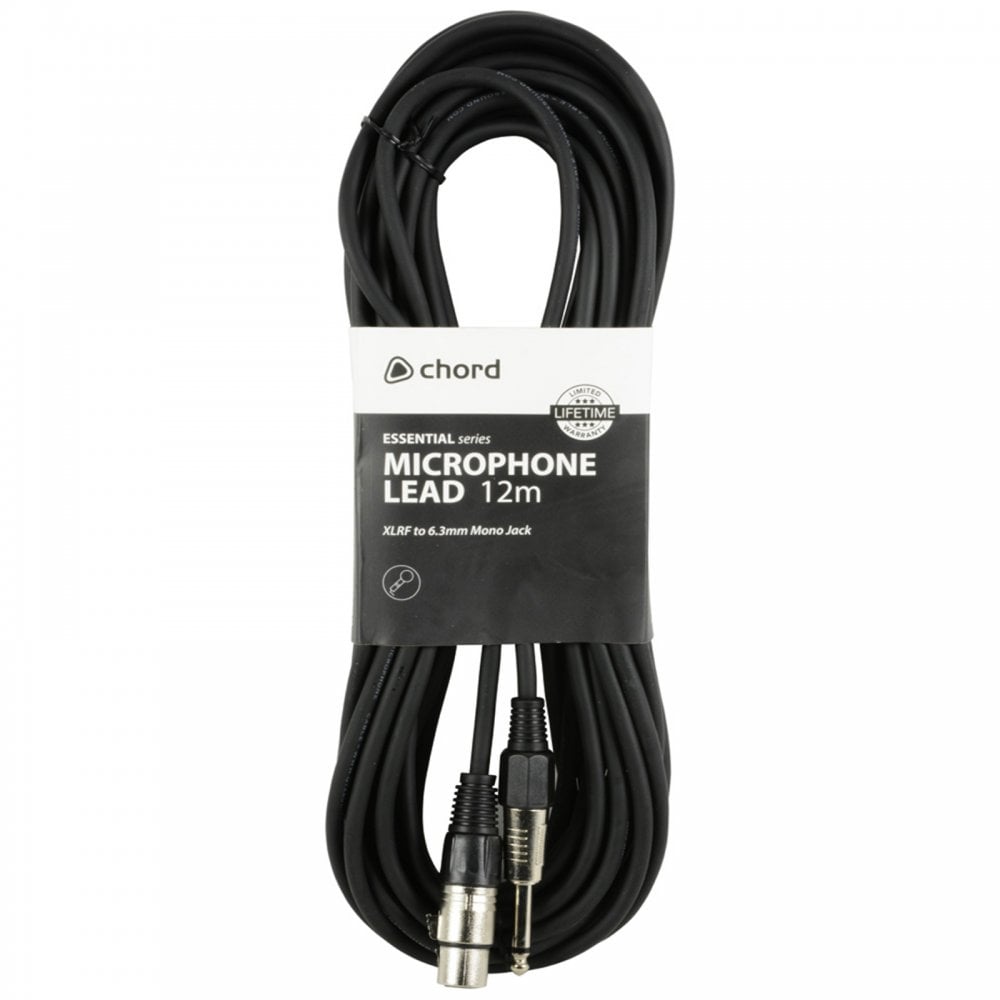 3m to 12m Audio Signal Microphone Leads