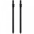 Pair of M20 Adj Speaker Poles and base Plates
