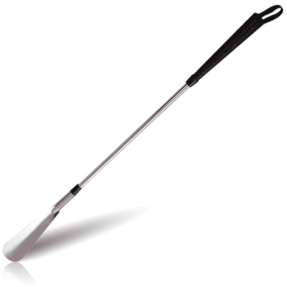 Extra Long Flexible Chrome Shoe Horn 600mm