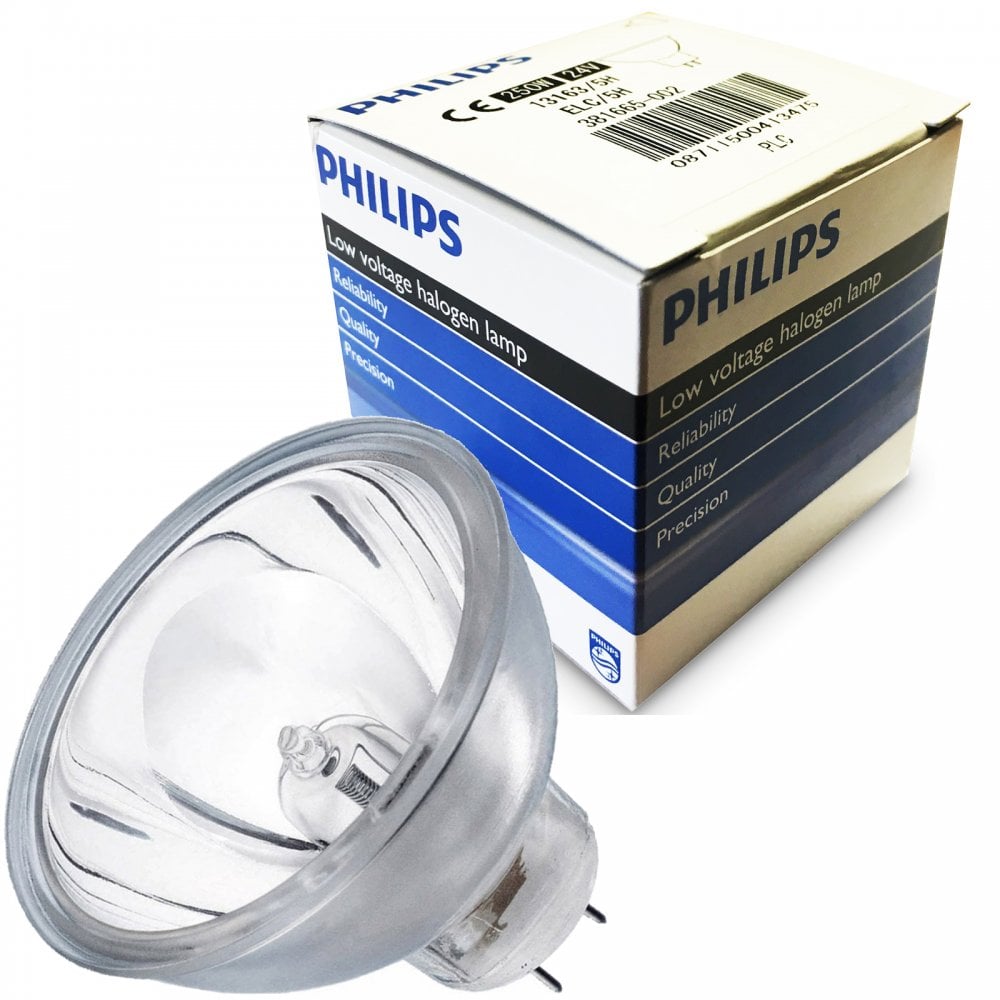 PHILIPS 24v 250w A1/259 500H Dichroic Reflector Projector Lamp