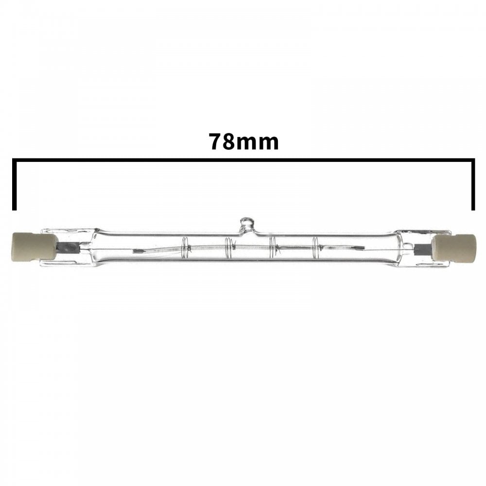 Linear Tungsten Halogen Light Bulb 120w K12 78mm