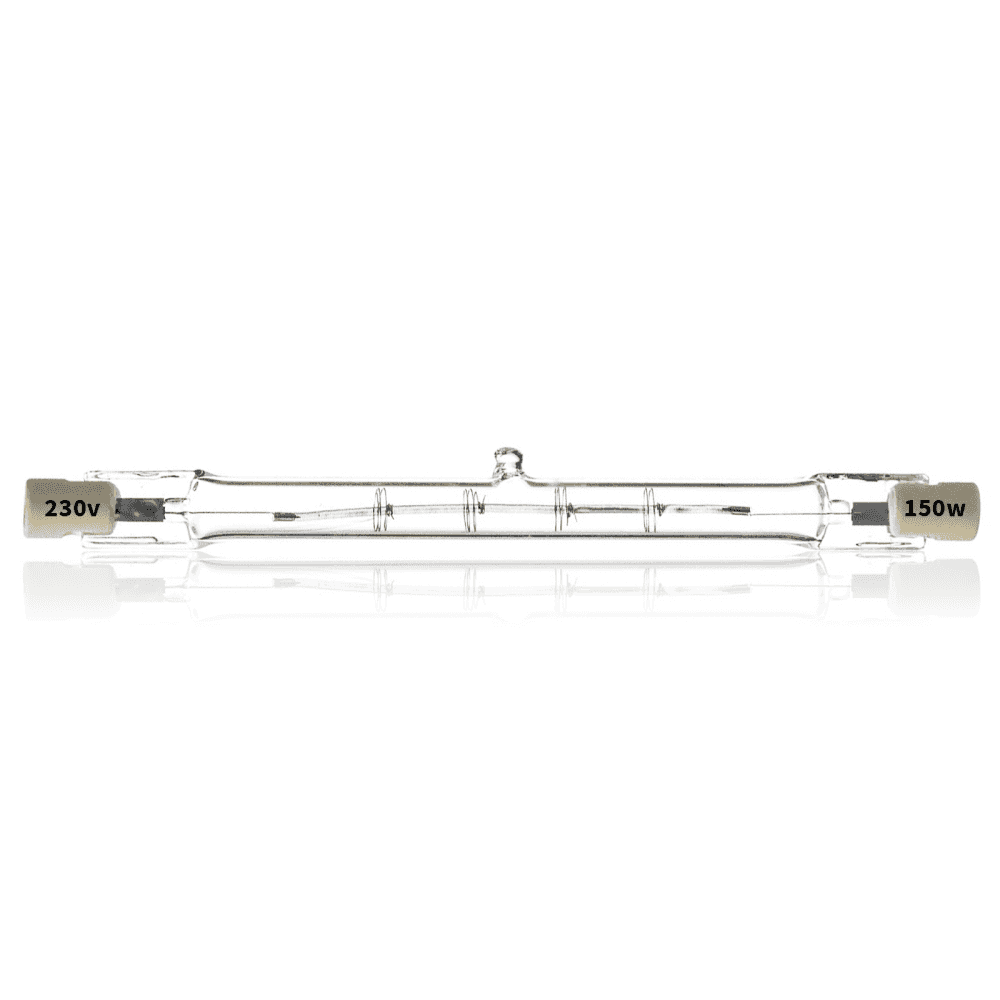 Linear Tungsten Halogen Light Bulb 150w K28 118mm