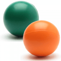 Foam Squeeze Anti-Stress Ball Orange Green Pair
