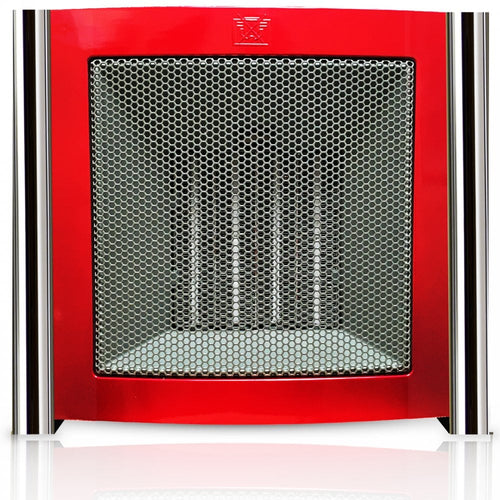 2kW Upright Red Square Ceramic Heater
