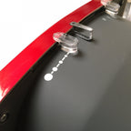 2kW Upright Red Square Ceramic Heater