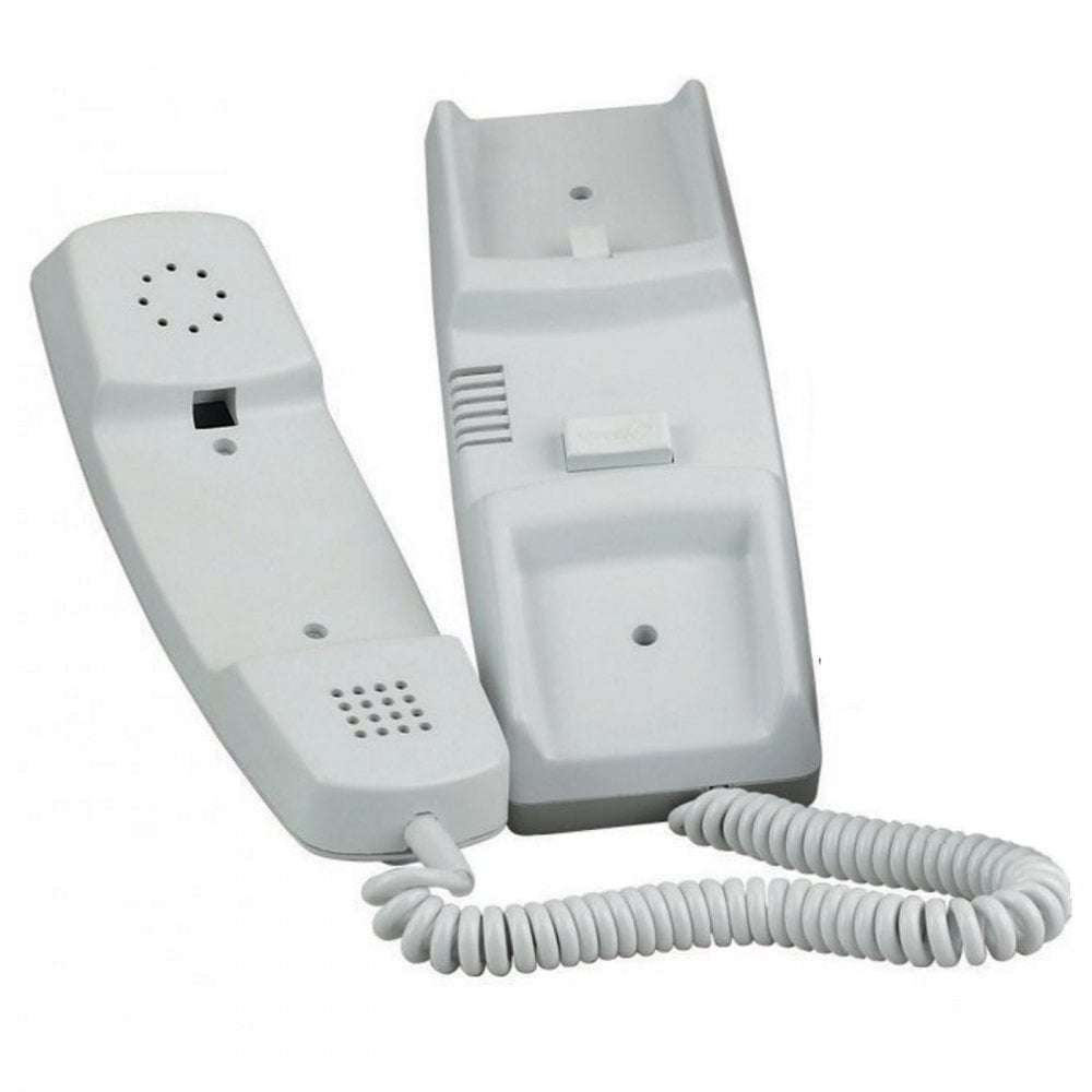 801 Door Entry White Handset For Bell Door Entry Kits