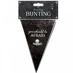 2 Packs Halloween Party 12 Flag Bunting Skulls