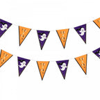 2 Packs Halloween Party 12 Flag Bunting Trick and Treat