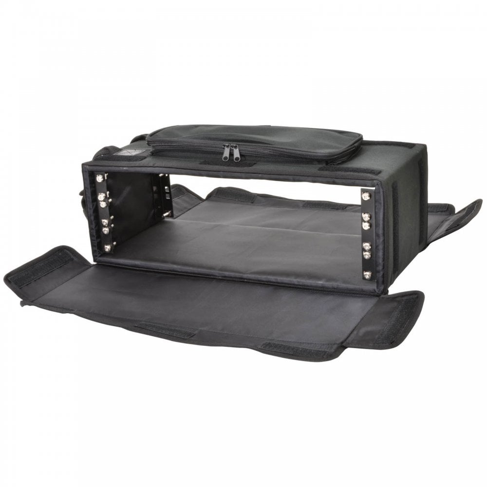 19 Inch 3U Front and Rear Flap Rack Case