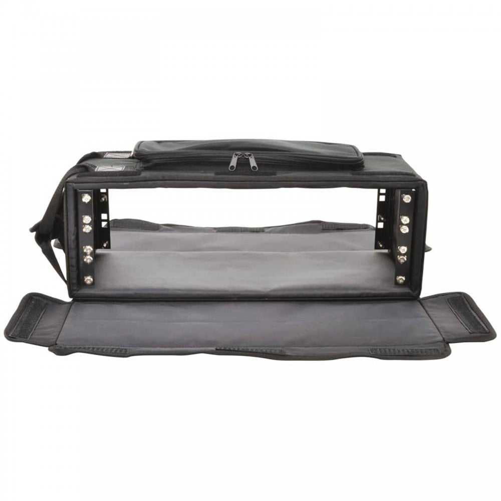 19 Inch 3U Front and Rear Flap Rack Case