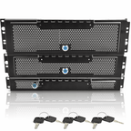 19 Inch 1U 2U 3U Security Cover Rack Panels
