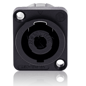 NL4MP 4 Pole Male Speakon Chassis Connector