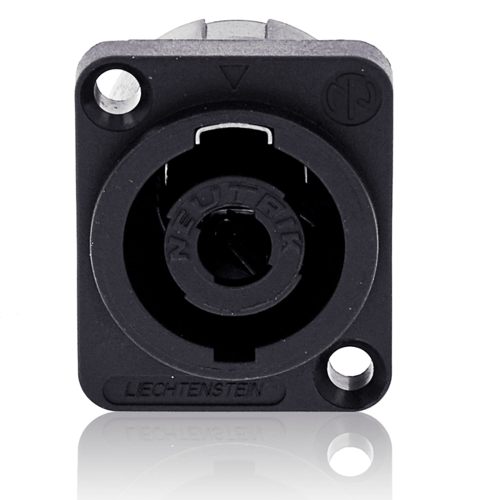 NL4MP 4 Pole Male Speakon Chassis Connector