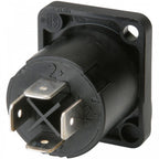 NL4MP 4 Pole Male Speakon Chassis Connector