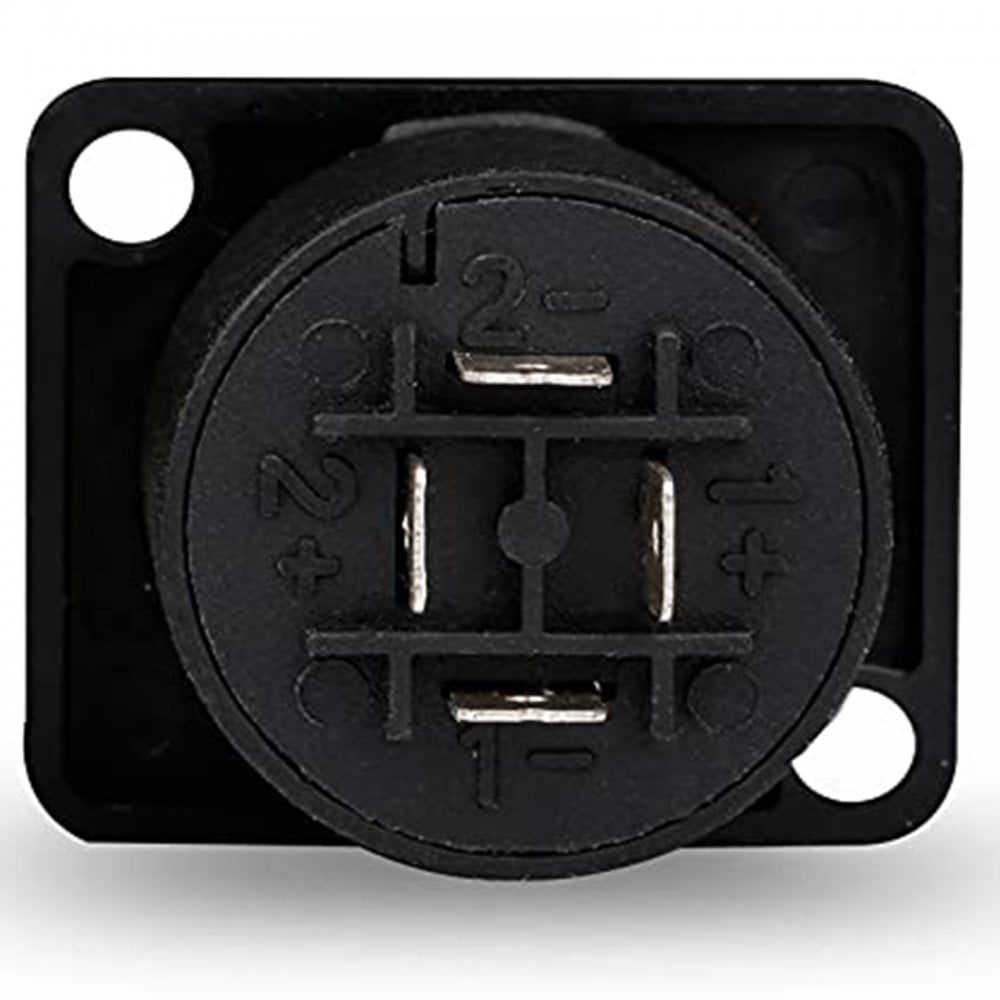 NL4MP 4 Pole Male Speakon Chassis Connector