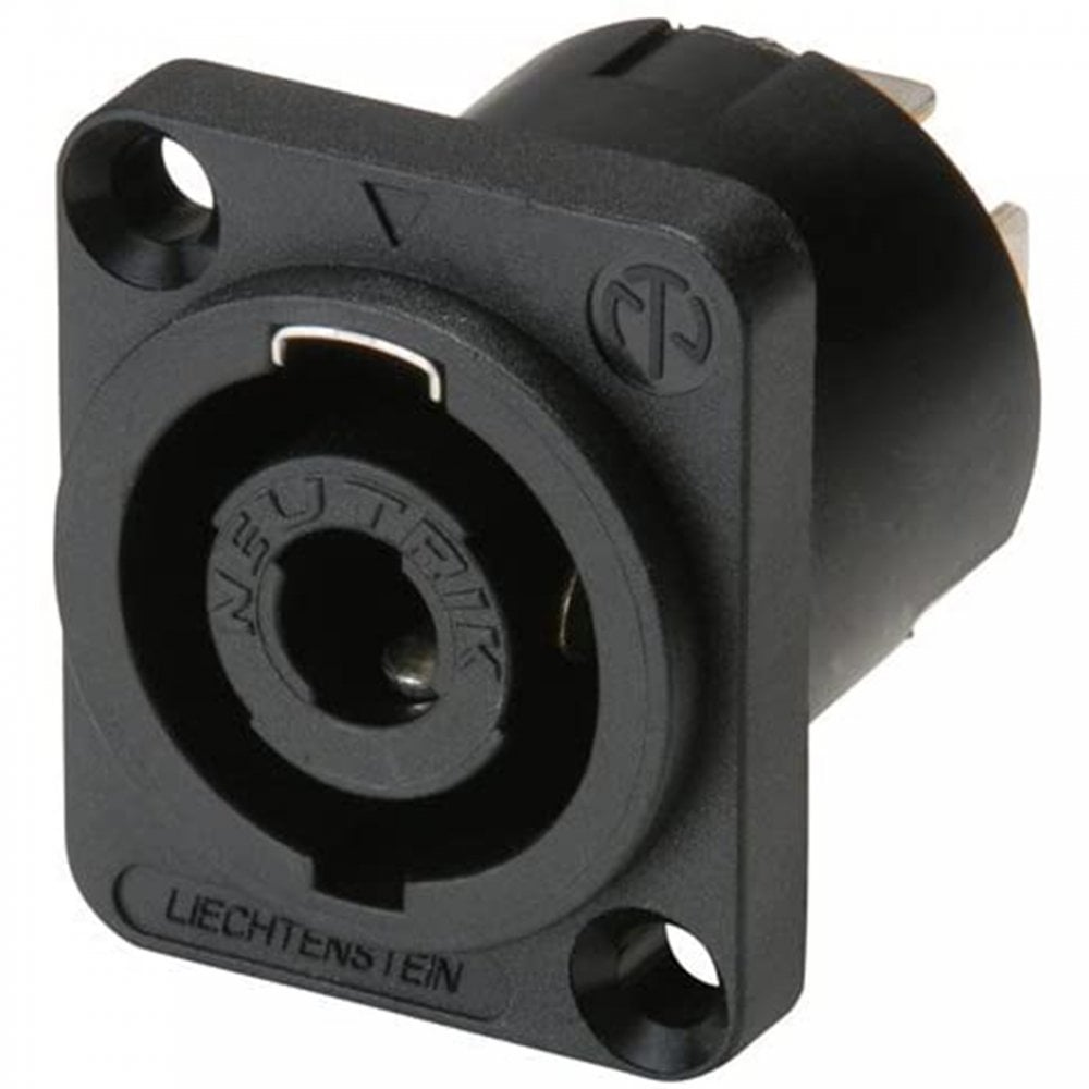 NL4MP 4 Pole Male Speakon Chassis Connector