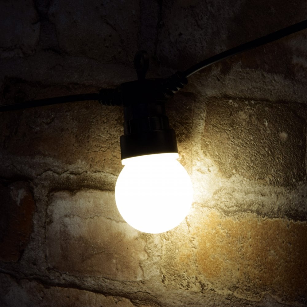 10 LED Golf Ball Festoon Lamps Garden String Lights