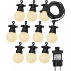 10 LED Golf Ball Festoon Lamps Garden String Lights