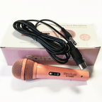 Dynamic Vocal Microphone Pink Metal