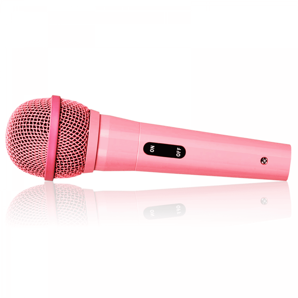 Dynamic Vocal Microphone Pink Metal
