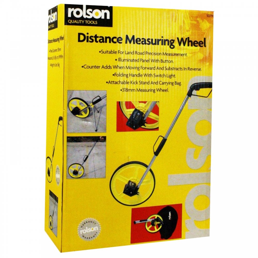 Distance Measuring Wheel with Stand Foldable in Bag