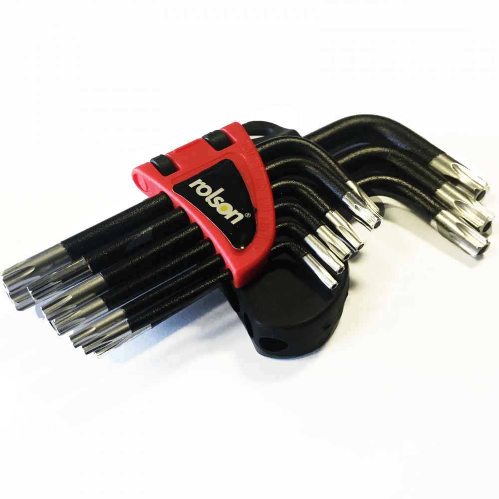 9 Piece TRX Star Key Set Short Arm Cased