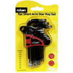 9 Piece TRX Star Key Set Short Arm Cased