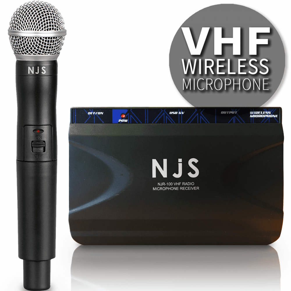 VHF Wireless Radio Handheld Microphone System