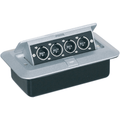 AV Pop Up Box Combination Plate Four XLR