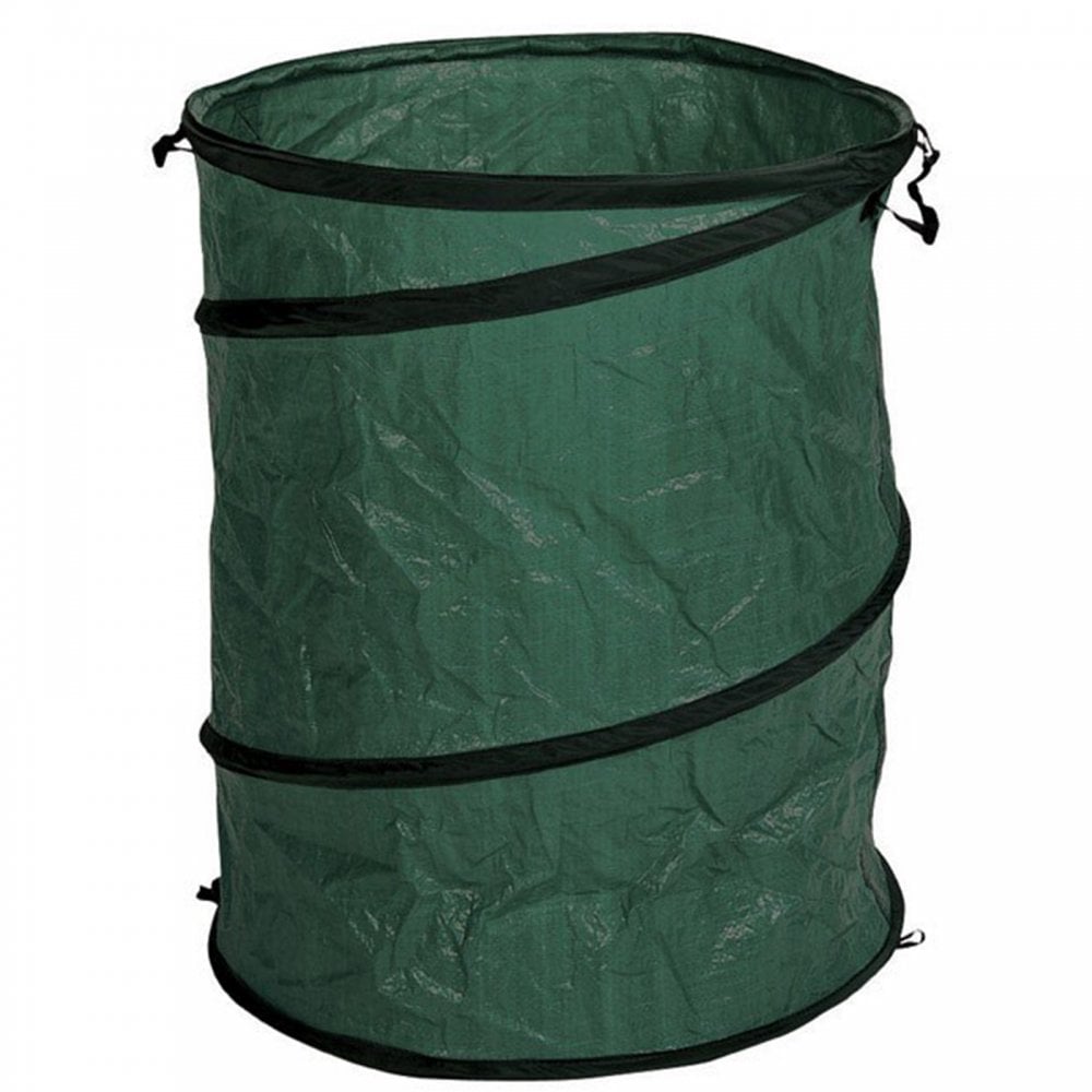 Garden Pop Up Bin Carry Handles & Tipping Strap Waste Refuse Grass Leaves