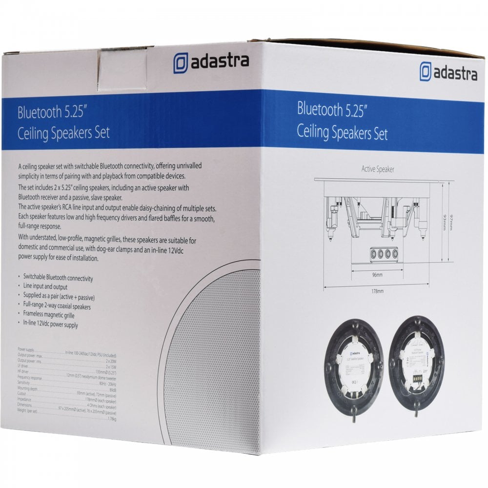 Bluetooth Ceiling Speakers Set