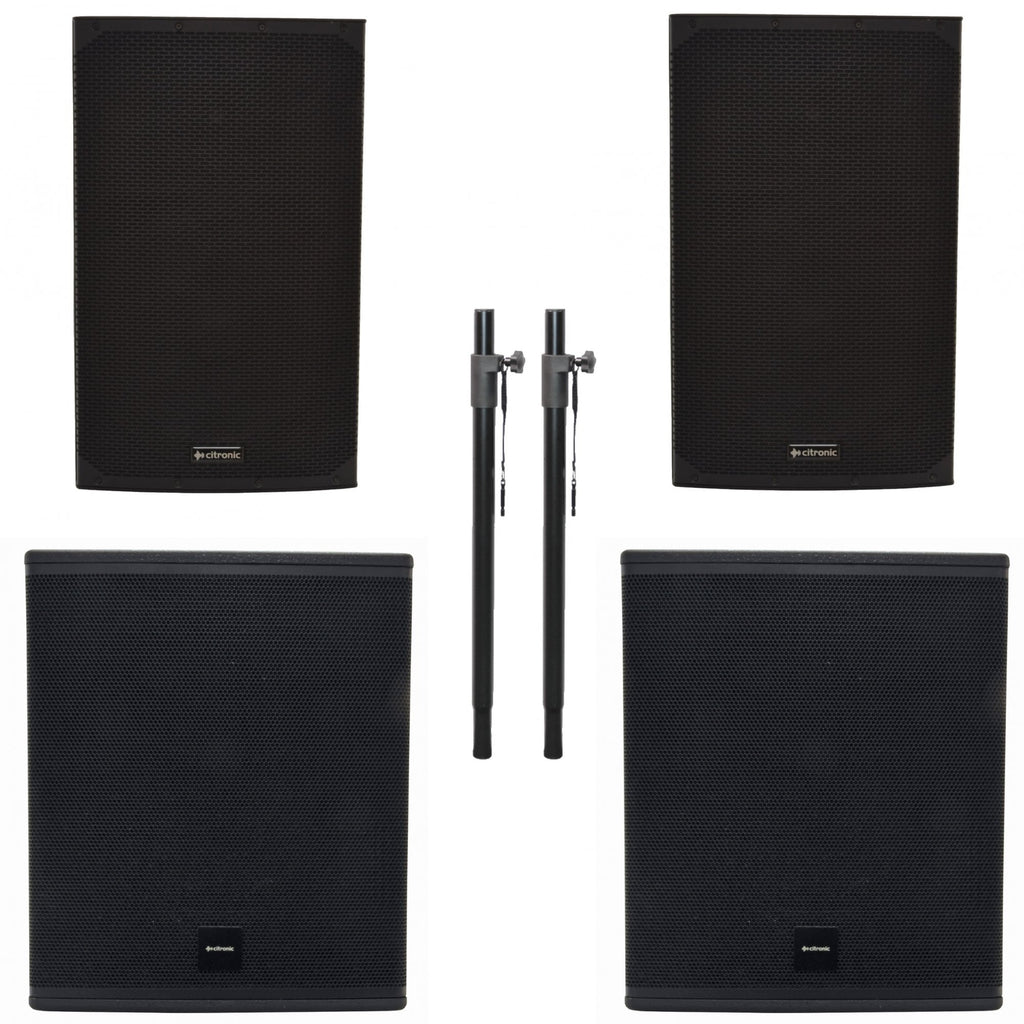 CABCASA15 15" 1700w Active Speaker System