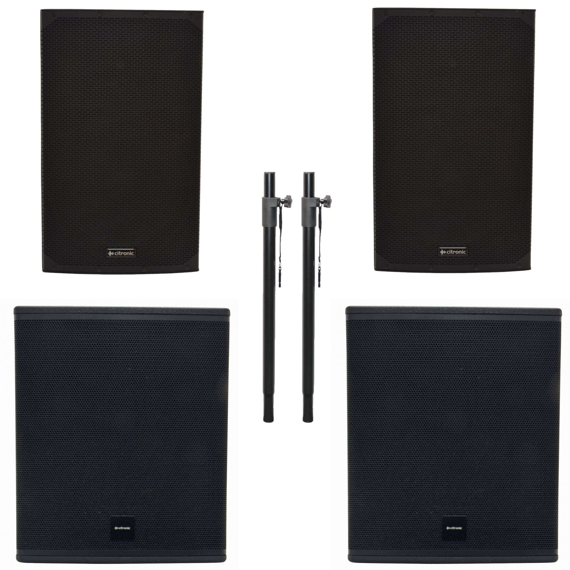 CABCASA15 15" 1700w Active Speaker System