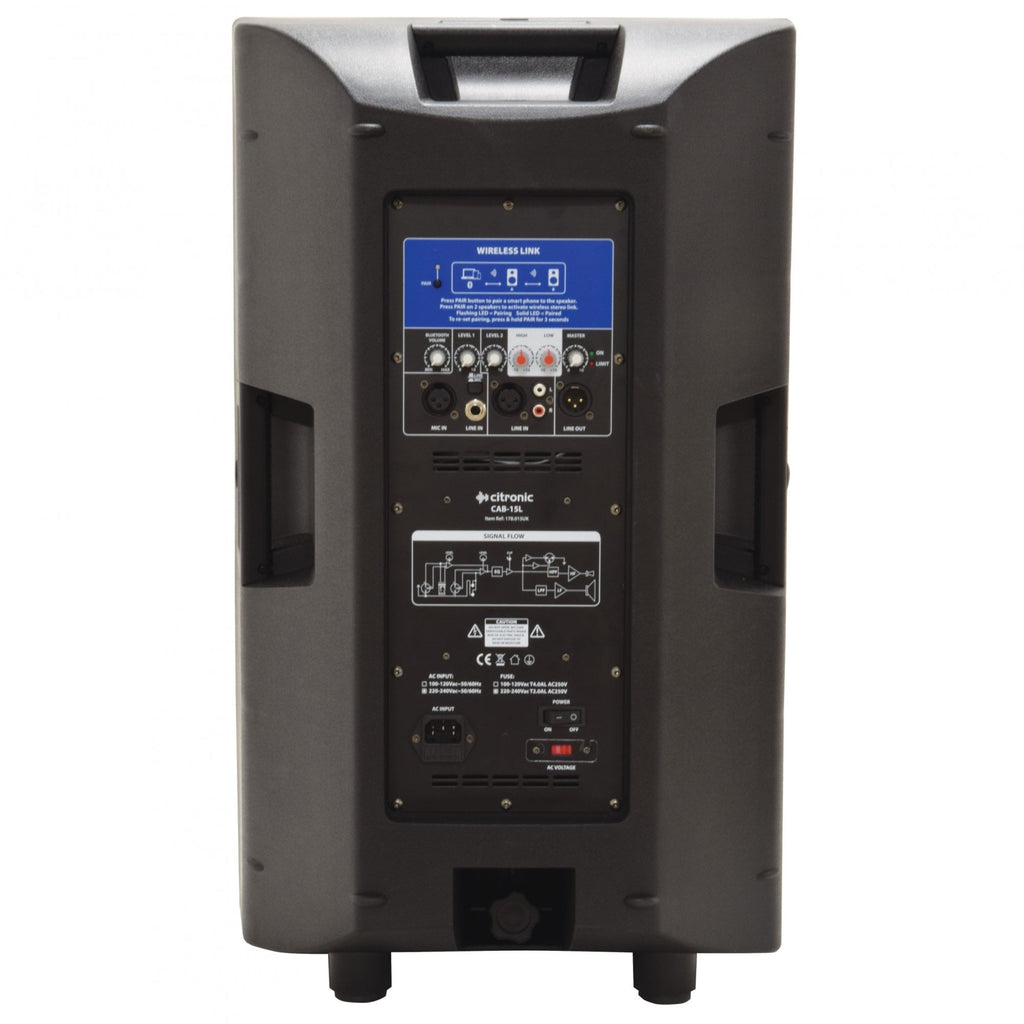 CABCASA15 15" 1700w Active Speaker System